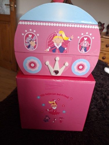 Ella ballerina jewelery box - ella,