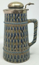 German Mettlach Stoneware Hot