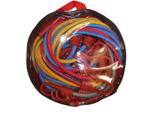 Assorted shock bungee - 12,