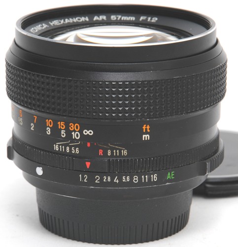 Konica mm hexanon ar - 1.2/57,