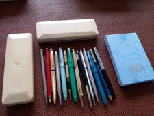 Vintage Job Lot of  Pens  and gift sets. Spares and repair