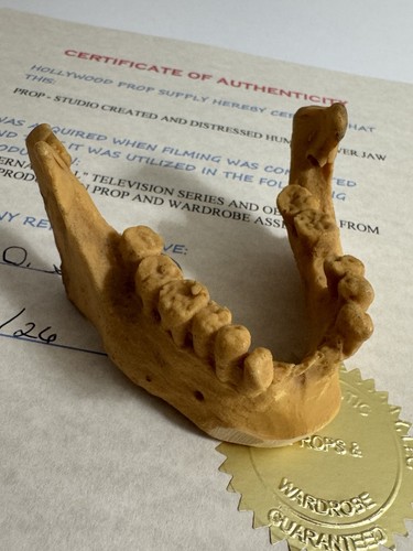 Prop distressed jaw - distressed, with