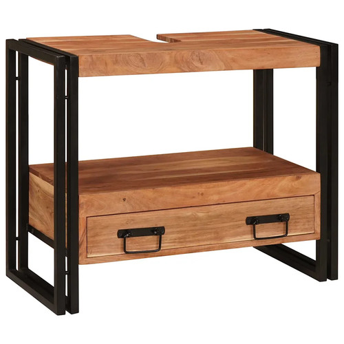 Vanity cabinet with drawer - with,