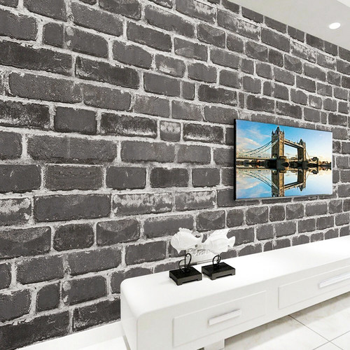 Effect grey brick - 3d,