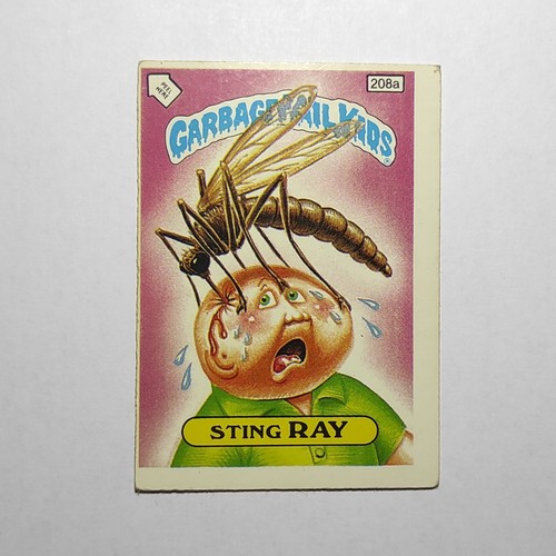 Topps garbage pail - garbage,