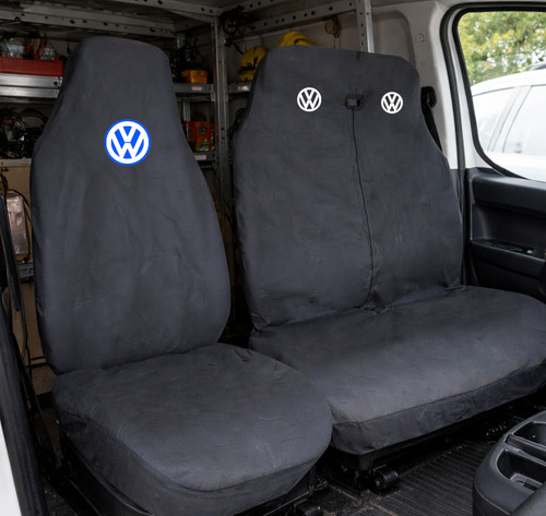 Blue logo van set single - logo,