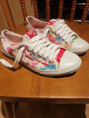 Superdry womens floral shoes - womens,