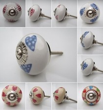 Ceramic knobs heart mix - mix, &