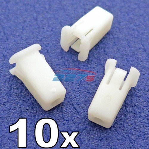10x plastic front bumper clips - 10x,