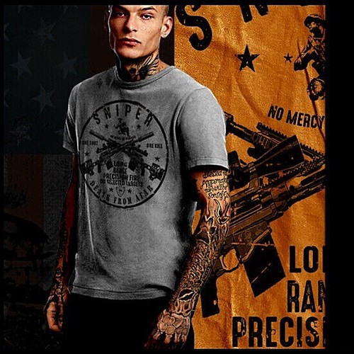 Sniper shirt military - t-shirt,