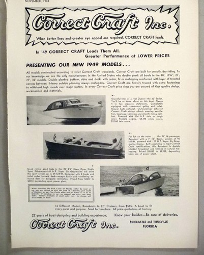 Correct craft sedan - correct,