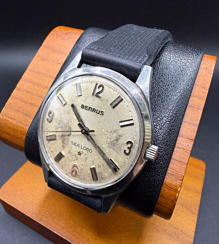 Vintage benrus sea lord - vintage, manual