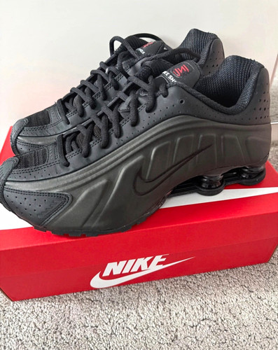 Black nike shox men - black,