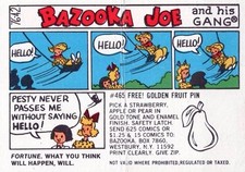 Vintage Bazooka Joe Comic