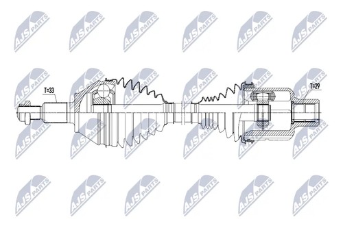 Front left right drive - left,
