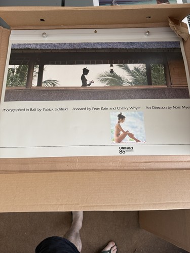 Bali 1985 unipart calendar - unipart,