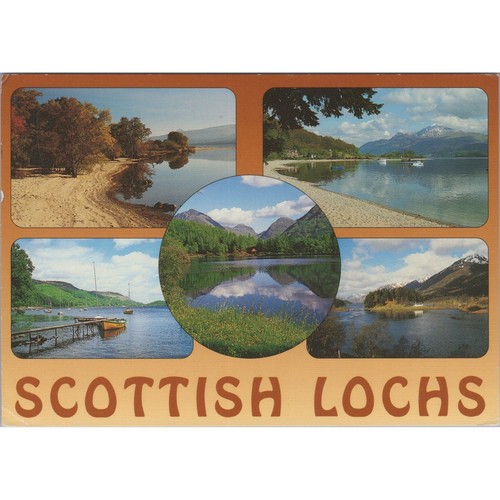 Postcard scottish lochs loch - scottish,