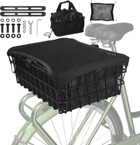 Heavy duty rear bike basket - duty,