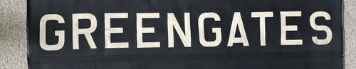 1965 west yorkshire bus blind - west,