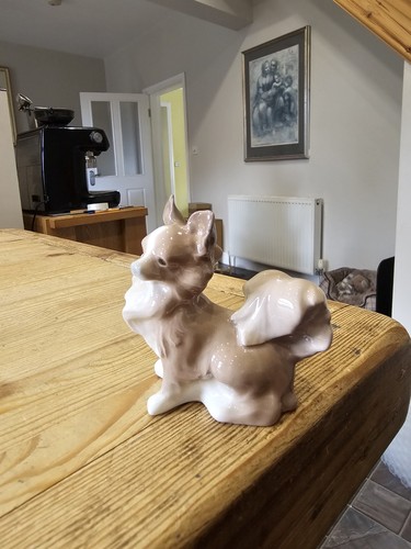 Lladro papillon dog 4749 mint - lladro,