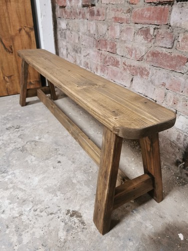 Milking bench seat rustic - bench,