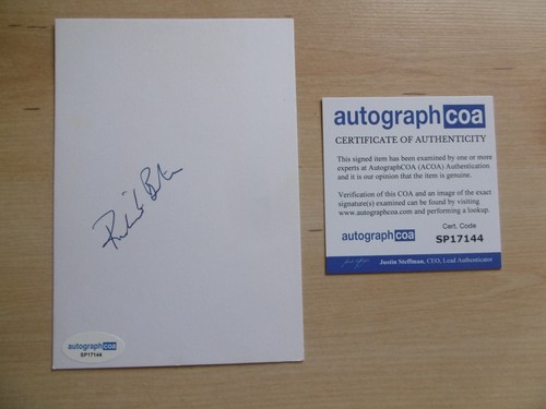 Richard burton autograph - richard,