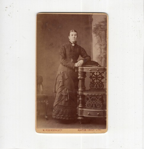 Cdv photo fine lady - cdv,