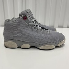 Nike Air Jordan Horizon Low GG Wolf Grey Youth 6Y Basketball Sneakers 846365-018