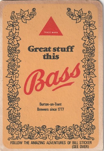 Beer mat bass brewery - beer,