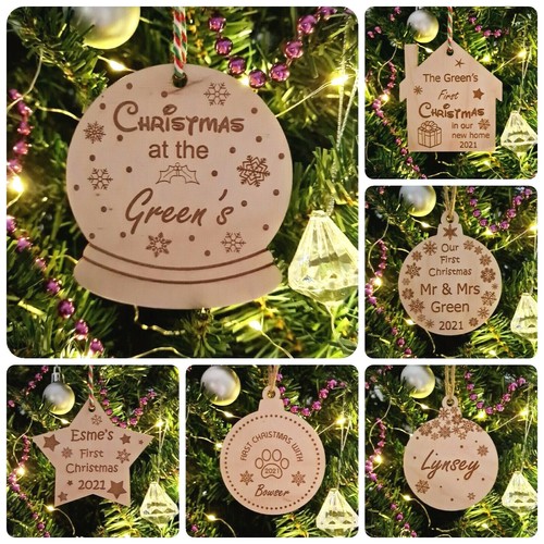Personalised christmas tree - personalised,