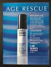 Lab Series For Men - Age Rescue Skin Care Therapy - Magazine Advert #B3951