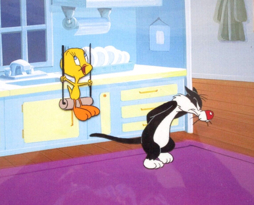 1980 sylvester cat - cat, tweety