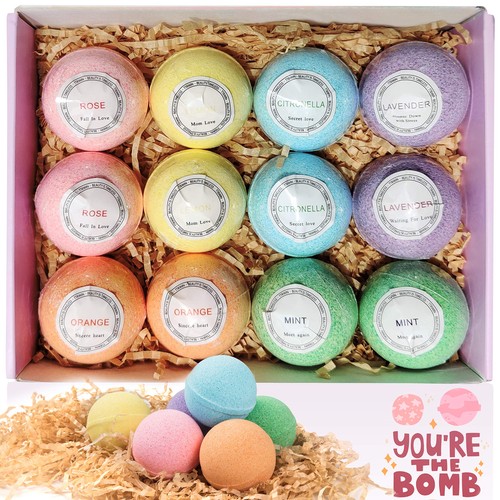 Bath bombs gift set ttrwin - bath,