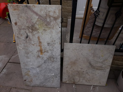 Pieces marble granite white - pieces,