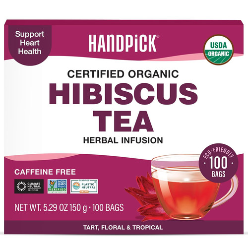 Organic hibiscus tea bags - ,,