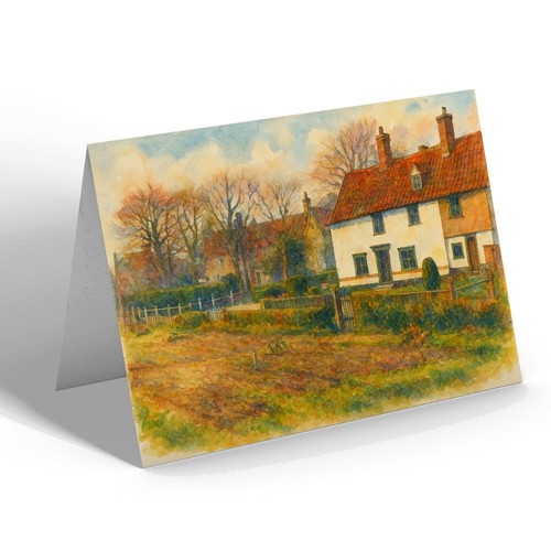 Greeting card cross roads - card,