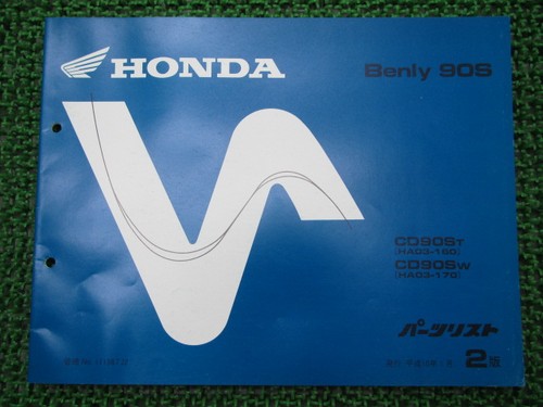 Benly 90s parts list 2nd - parts,