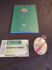 2010 Grand National Racecard County Stand Roof Badge, Tattersalls Ticket