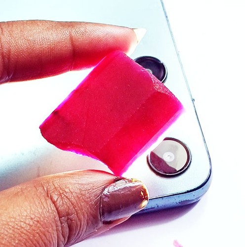 Natural red beryl rough - natural, loose