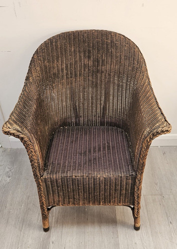 Vintage lloyd loom armchair - lloyd,