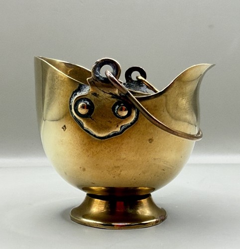 Vintage miniature brass coal - miniature,