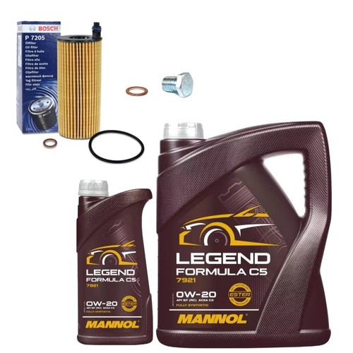 Bosch oil change service - oil,