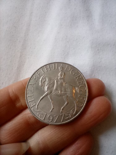 1977 silver jubilee coin - jubilee,