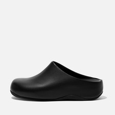 FitFlop SHUV Leather Clogs UK 7 EU 41