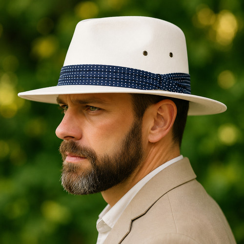 Quality 100 cotton fedora - 100%,