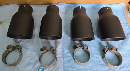 Set milltek exhaust tips - set, of