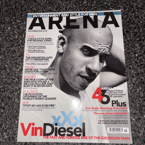 Arena magazine vin diesel - magazine,