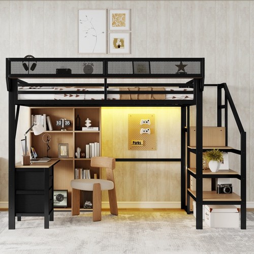 Metal full size loft - metal, with