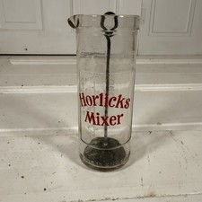 Vintage Horlicks Glass Mixer