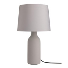 Grey Ceramic Table Lamp